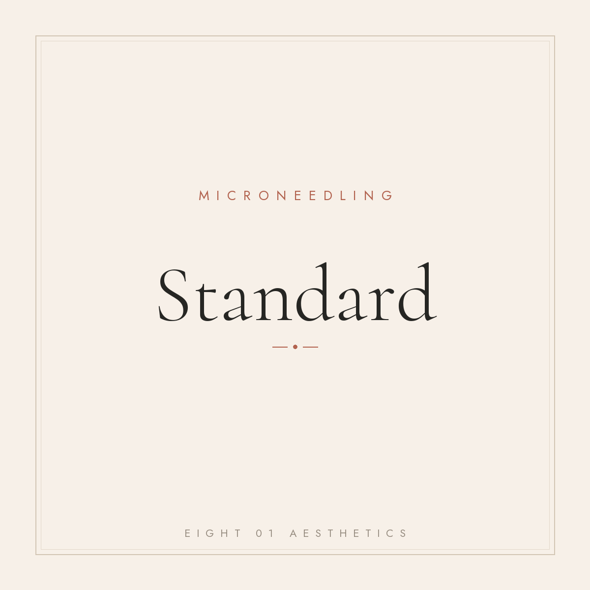 Microneedling — Standard
